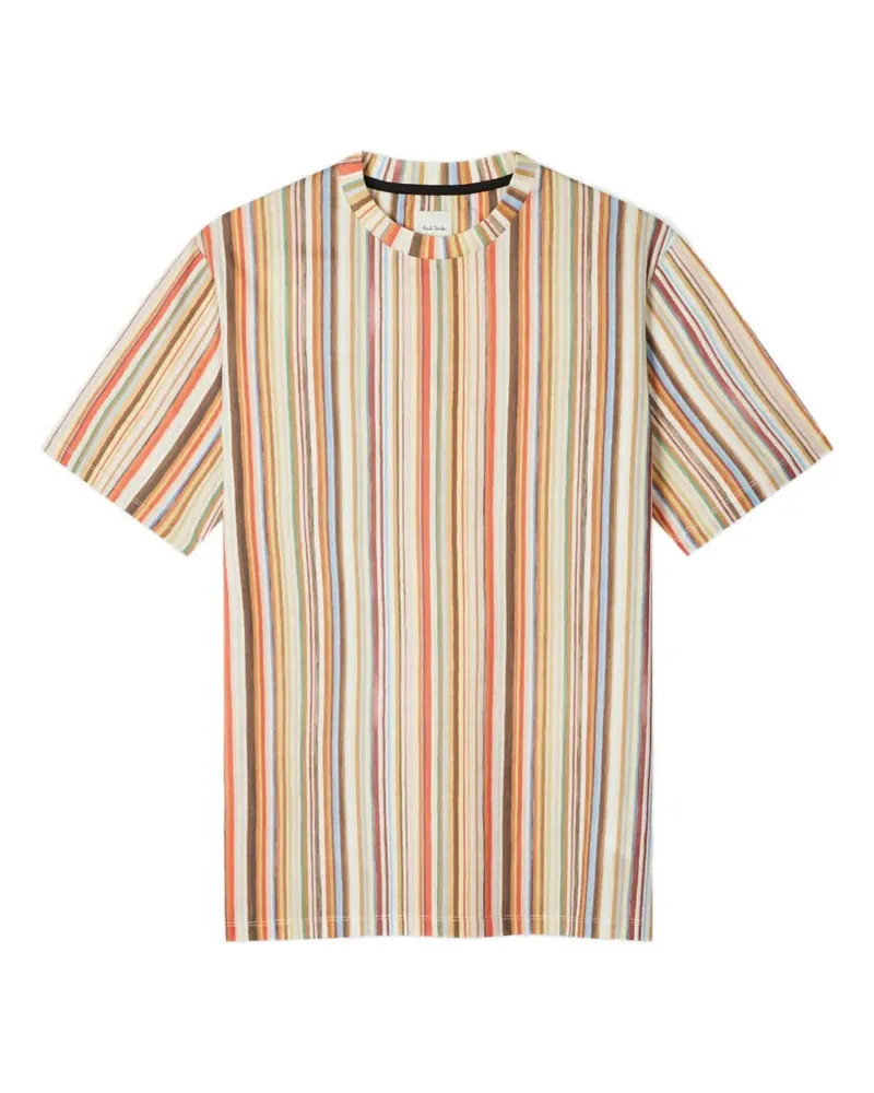 Paul Smith Gestreiftes T-Shirt - Nude Nude