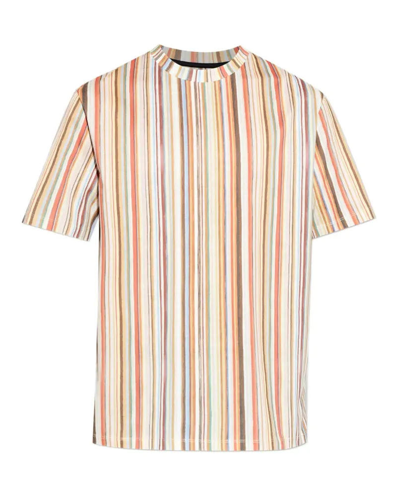 Paul Smith striped short-sleeves T-shirt - Nude Nude