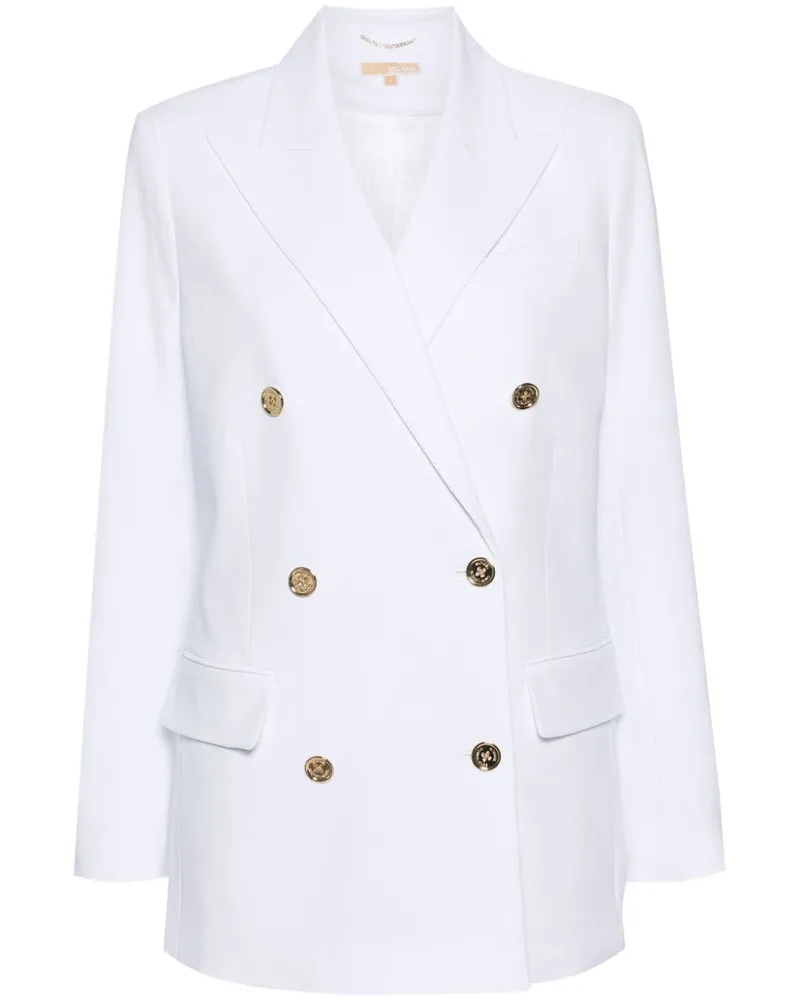 Michael Kors Doppelreihiger Blazer - Weiß Weiß