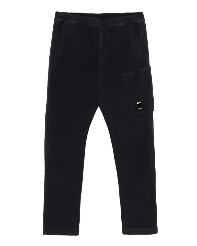 C.P. Company Cargohose mit Linsen-Detail - Blau Blau