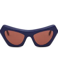 Marni Devils Pool Sonnenbrille Blau