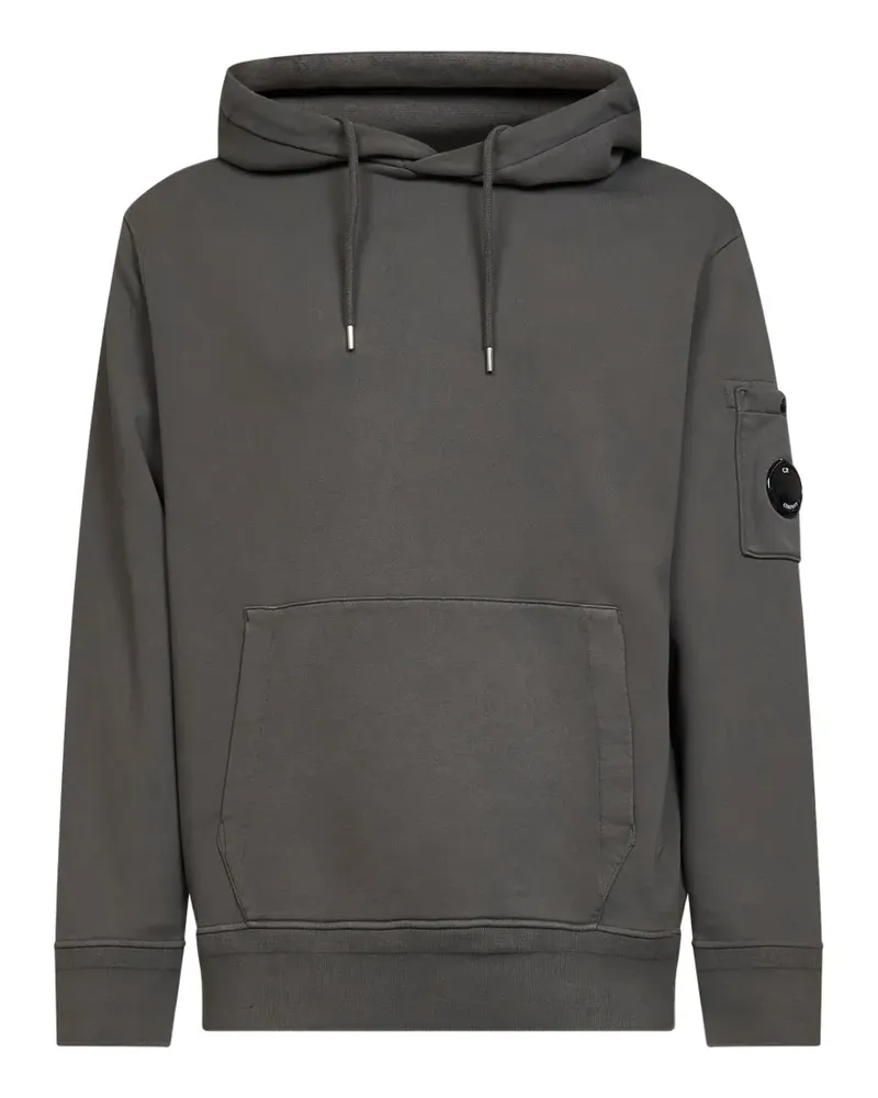 C.P. Company adjustable-drawstring pocket hoodie - Grau Grau
