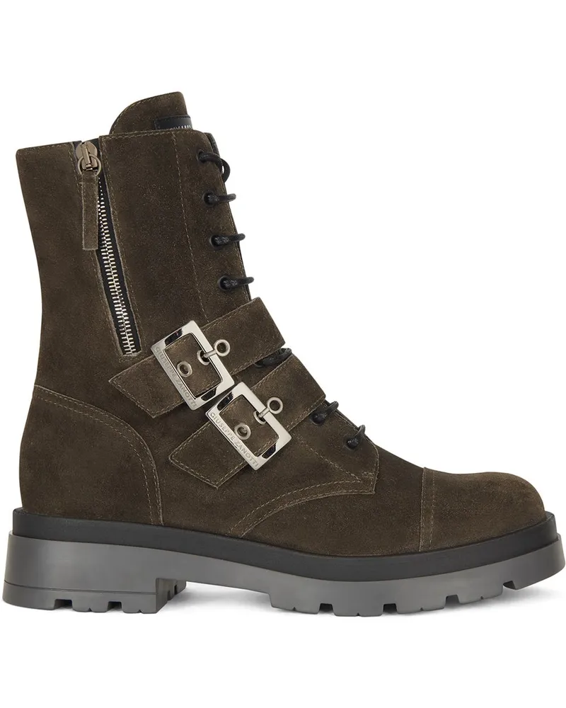 Giuseppe Zanotti Triumph G Stiefel mit Reißverschluss - Grau Grau