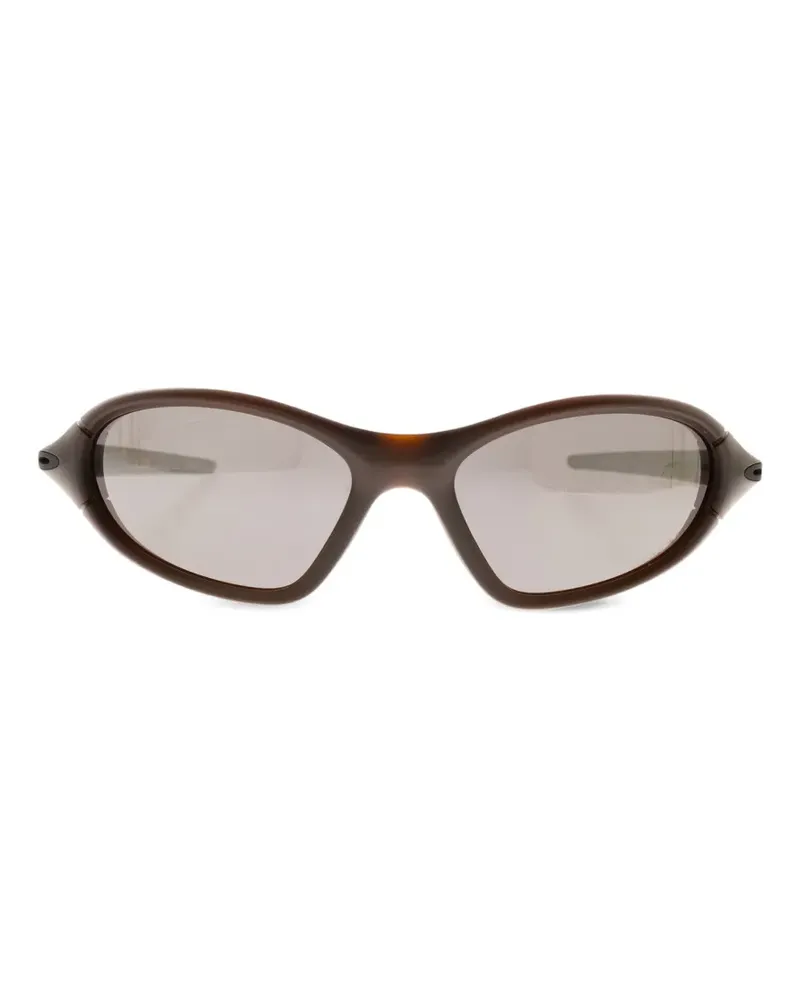 Oakley Portal Sonnenbrille mit geometrischem Gestell - Braun Braun