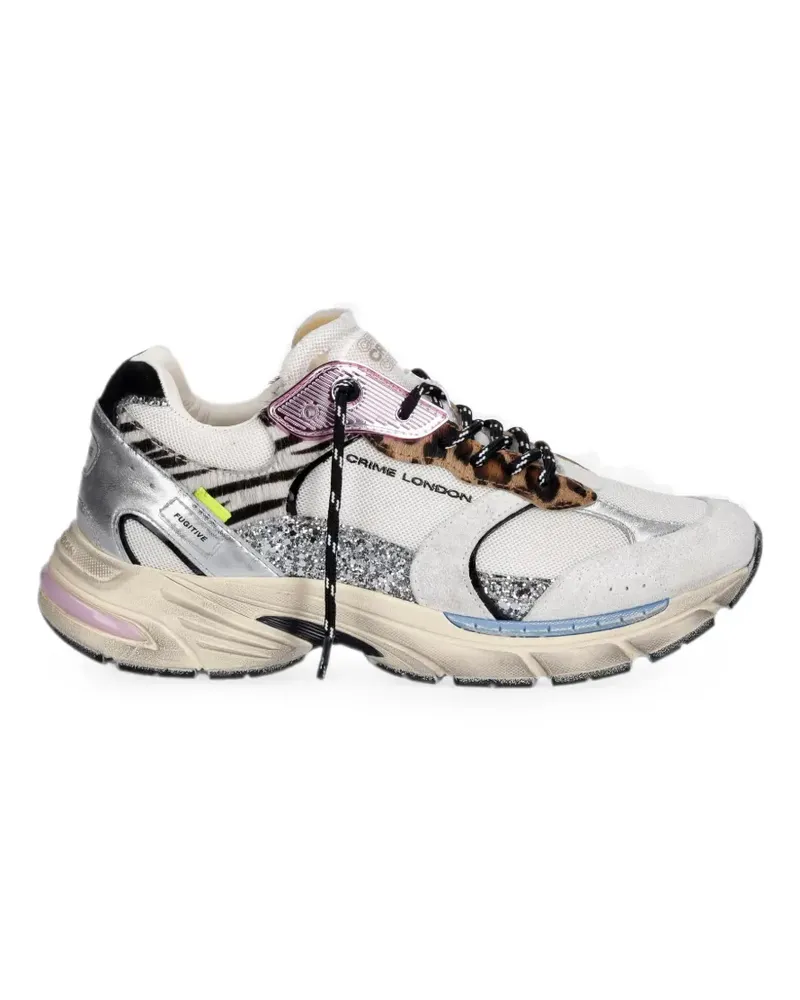 Crime Fugitive 9094 Sneakers mit Glitter-Detail - Nude Nude