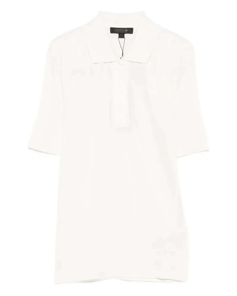 Lacoste Mariette polo top - Nude Nude