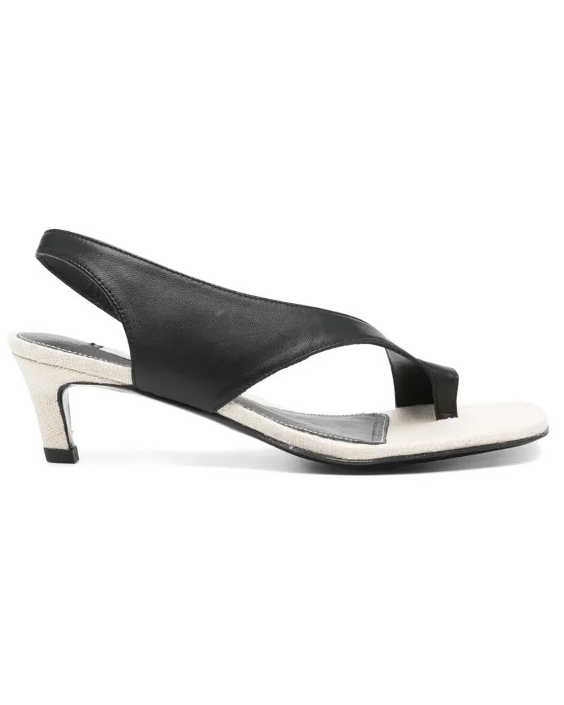 Totême Sandalen 45mm - Schwarz Schwarz