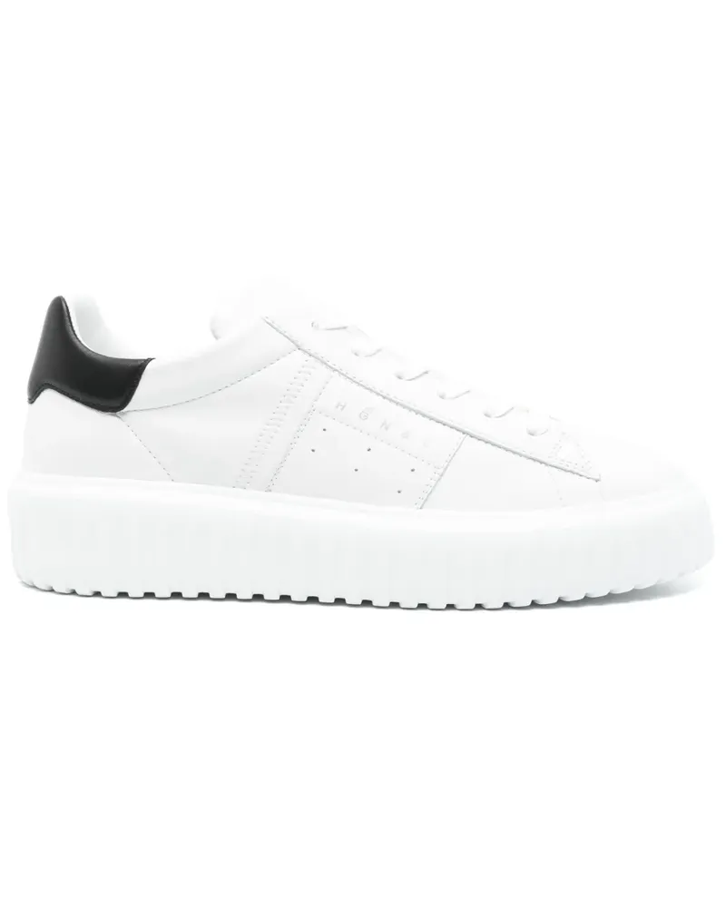 Hogan H-Stripes Sneakers - Weiß Weiß
