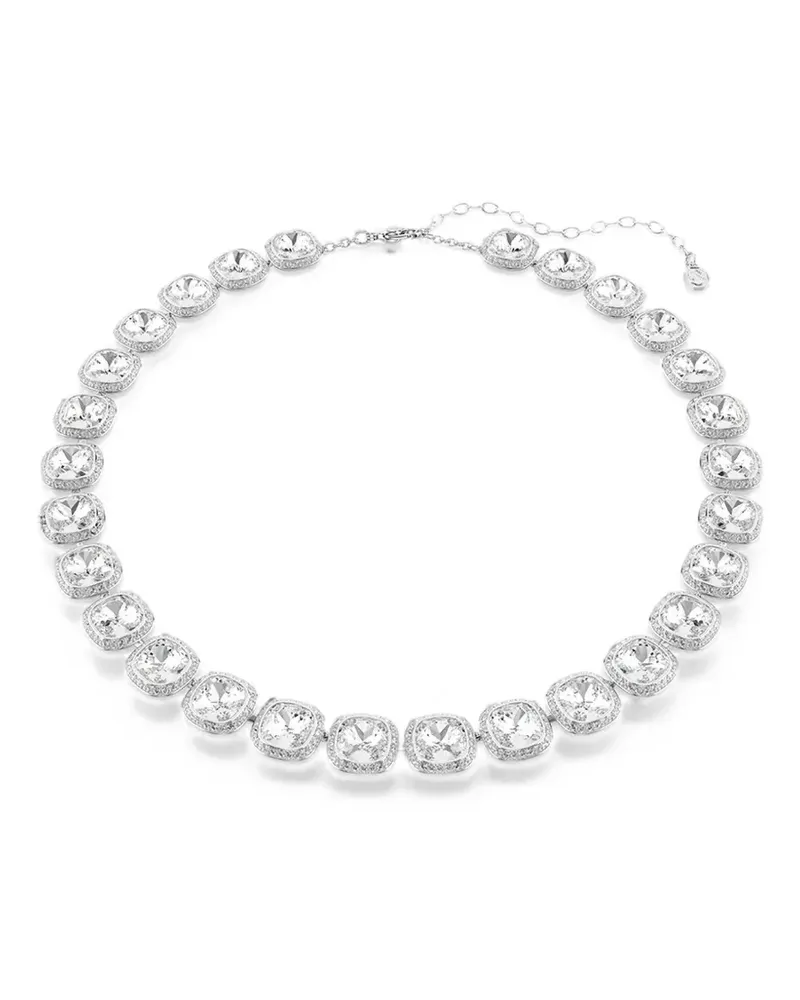 Swarovski Halskette mit Kristallen - Silber Silber