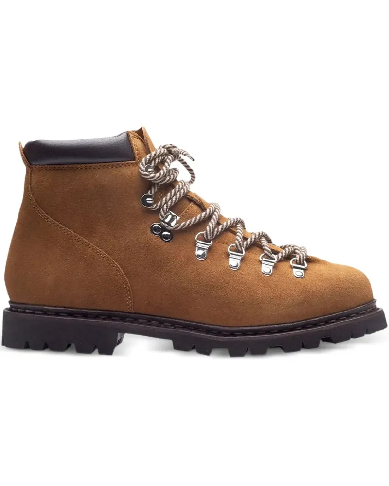 Paraboot Schnürstiefel aus Wildleder - Braun Braun
