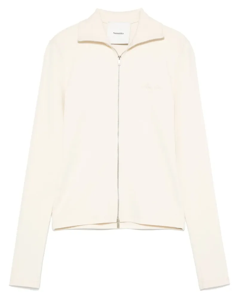 Nanushka Abelia Jacke - Weiß Weiß