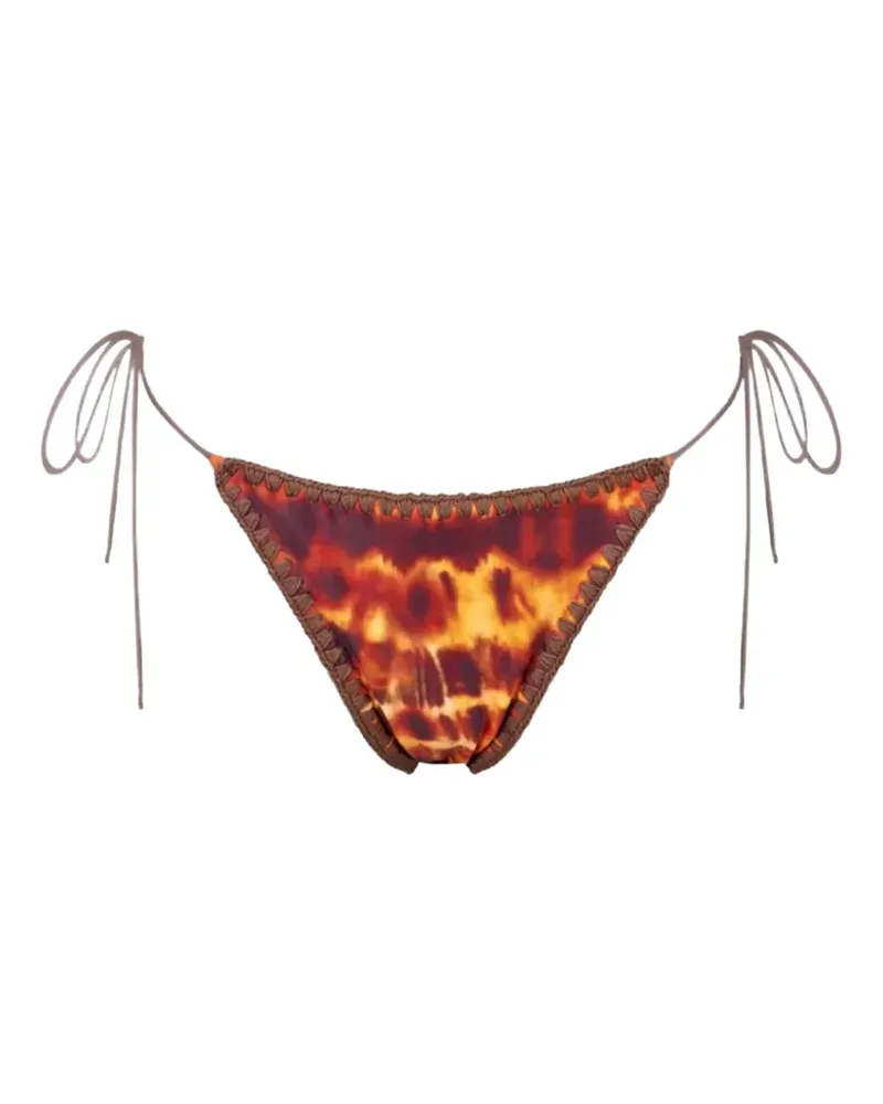 Leslie Amon Lucy bikini briefs - Orange Orange