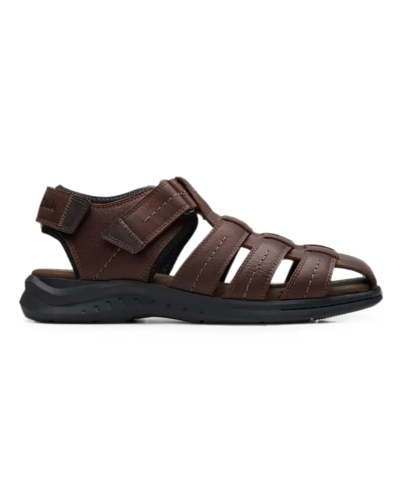 Clarks Walkford Fish Sandalen - Braun Braun