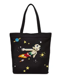 Mostly Heard Rarely Seen Astro In Outerspace Tote Bag Schwarz