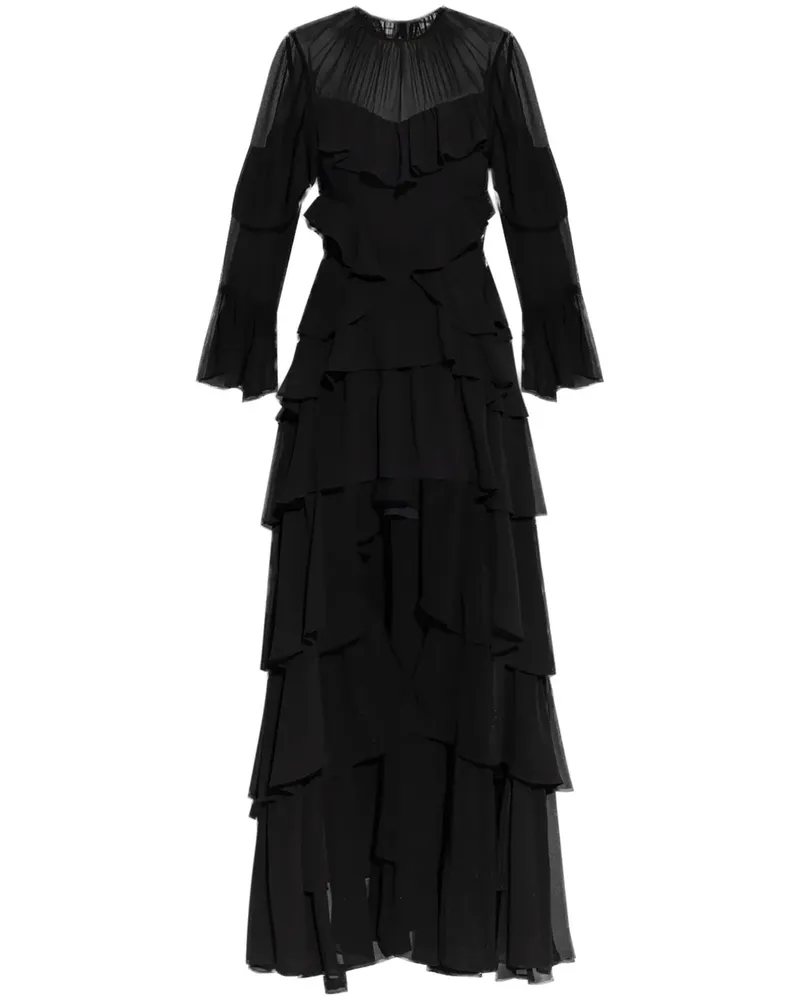 AllSaints Nat Maxikleid - Schwarz Schwarz