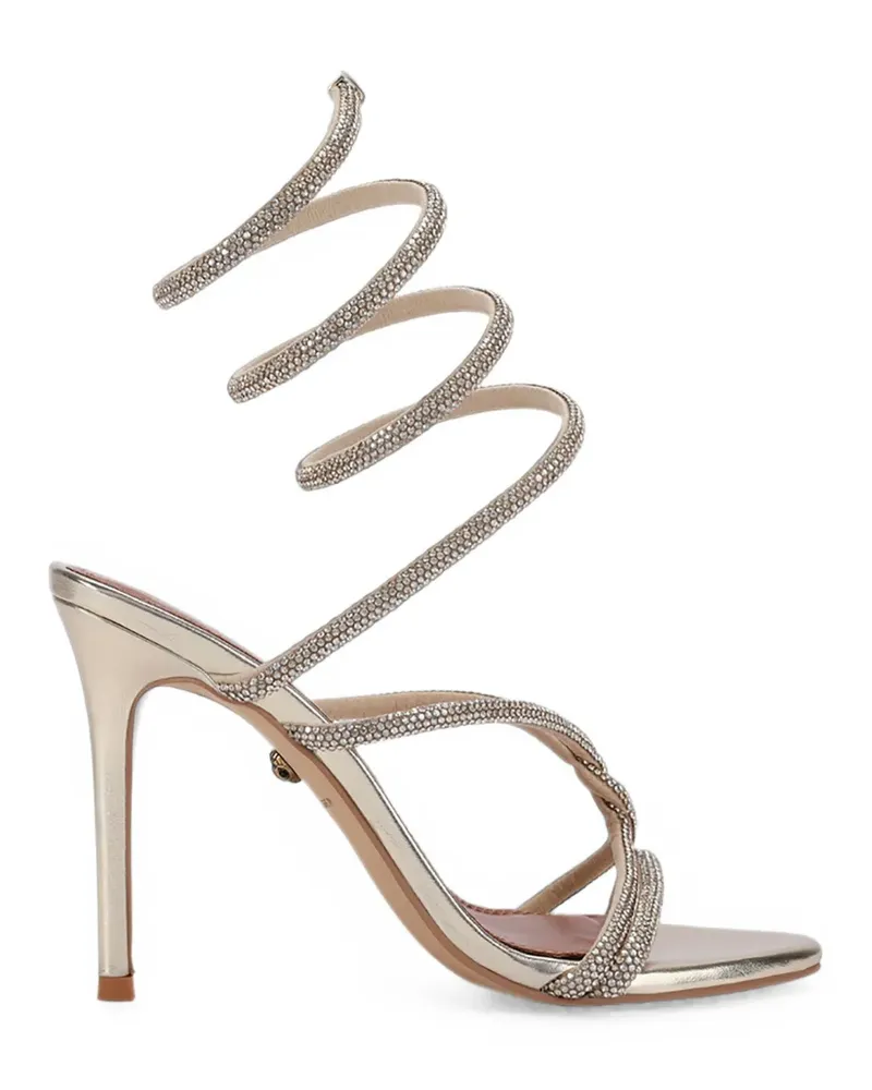 Kurt Geiger knot spiral sandals - Gold Gold