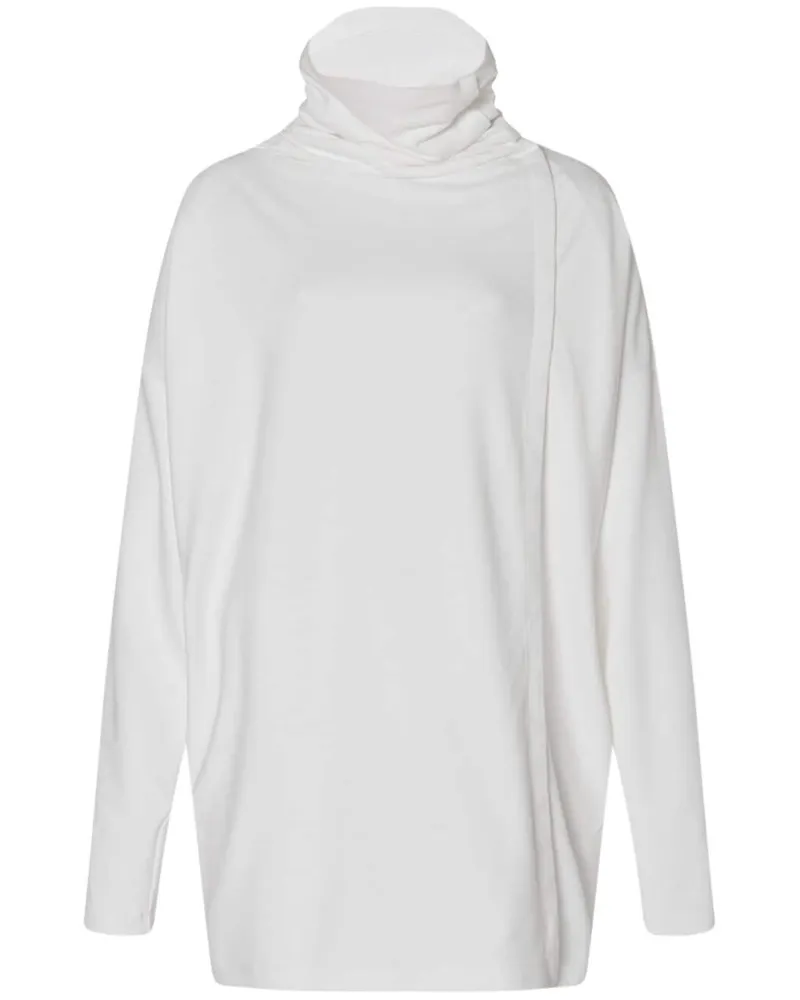 Rosetta Getty Cardigan mit Stehkragen - Weiß Weiß