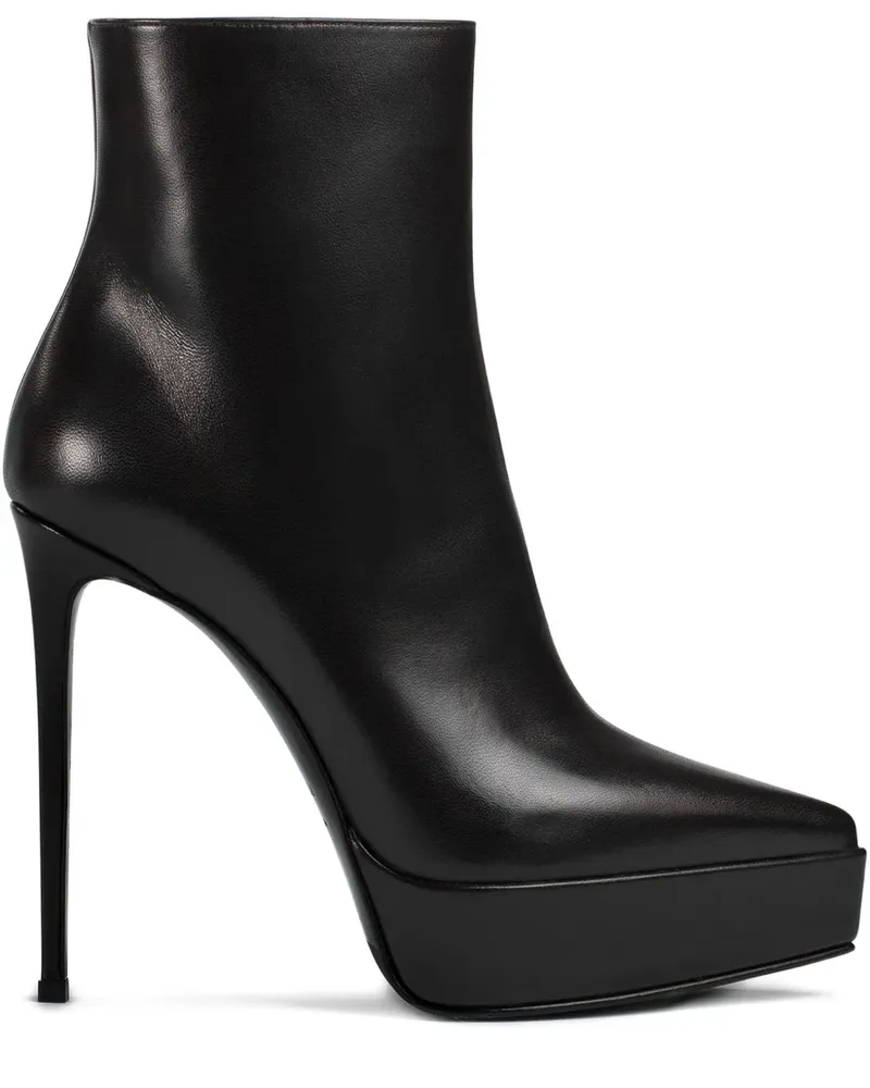 Le Silla Uma Stiefeletten 140mm - Schwarz Schwarz