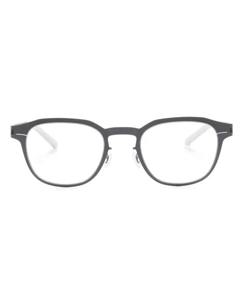 Mykita Idris Brille mit rundem Gestell - Grau Grau