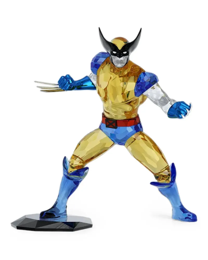 Swarovski x Marvel X-Men Wolverine Kristallfigur - Gelb Gelb