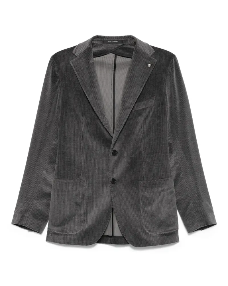 Tagliatore Jacke aus Cord mit zwei Knöpfen - Grau Grau