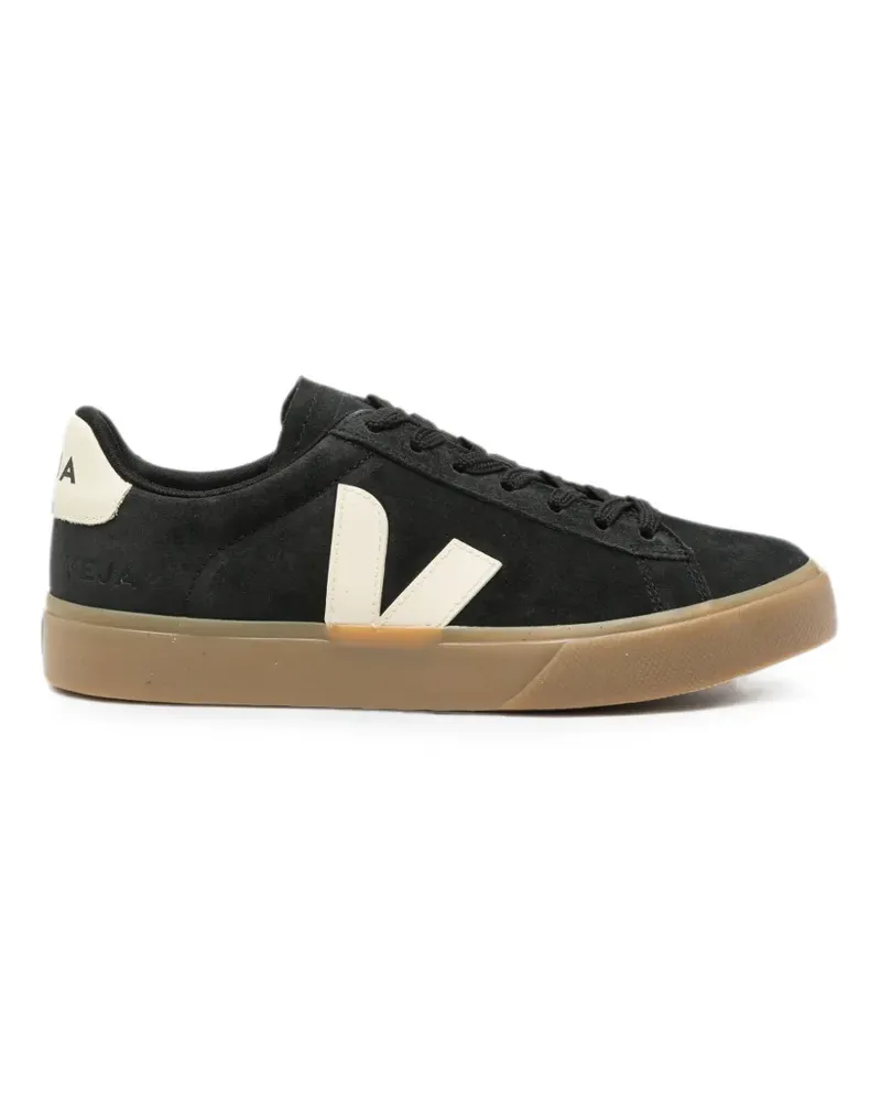 VEJA Campo Sneakers mit Logo-Patch - Schwarz Schwarz