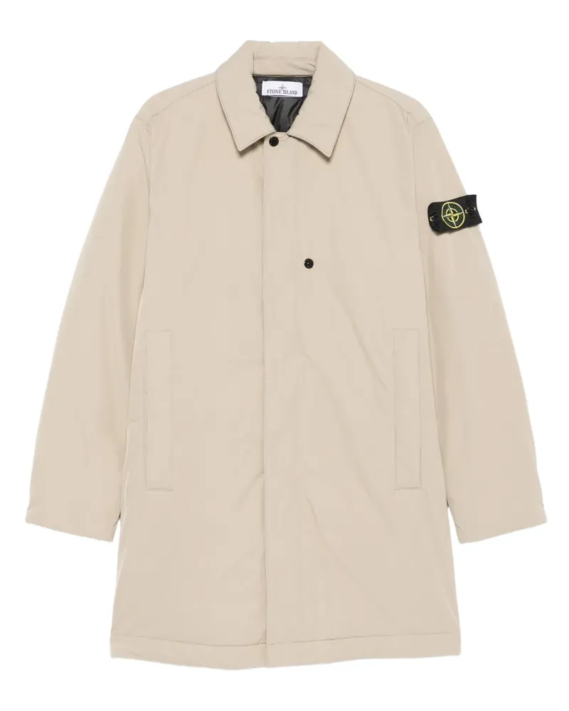 Stone Island Mantel mit aufgesetzten Taschen - Nude Nude