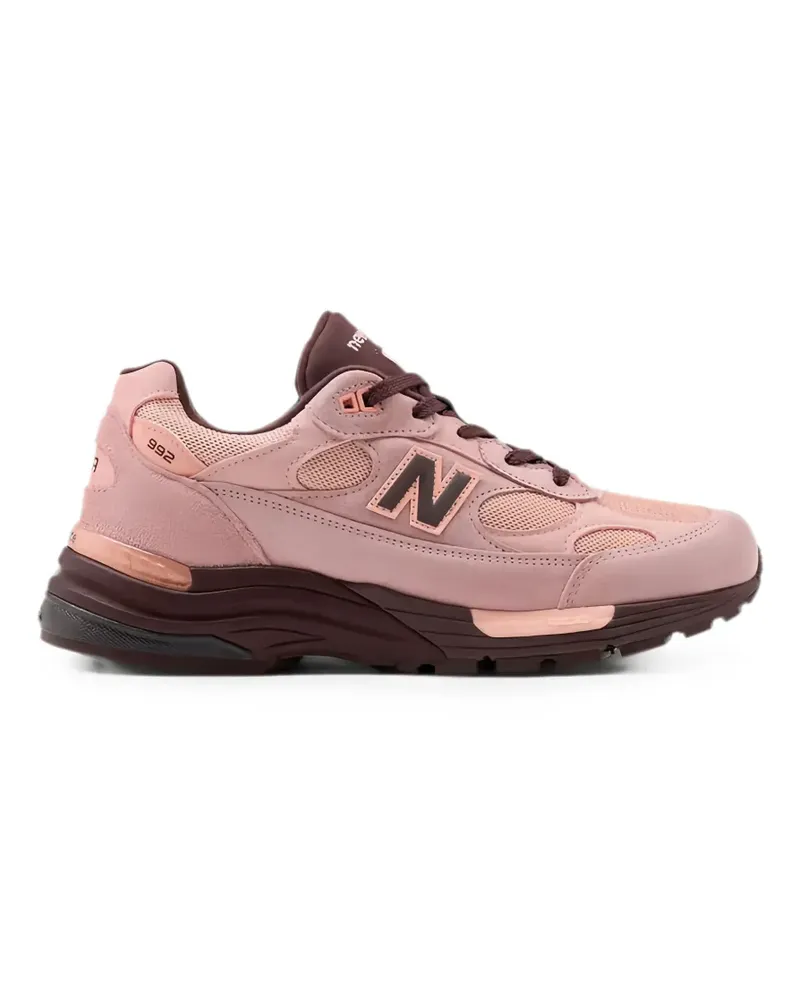 New Balance 992 Sneakers mit Einsätzen - Rosa Rosa