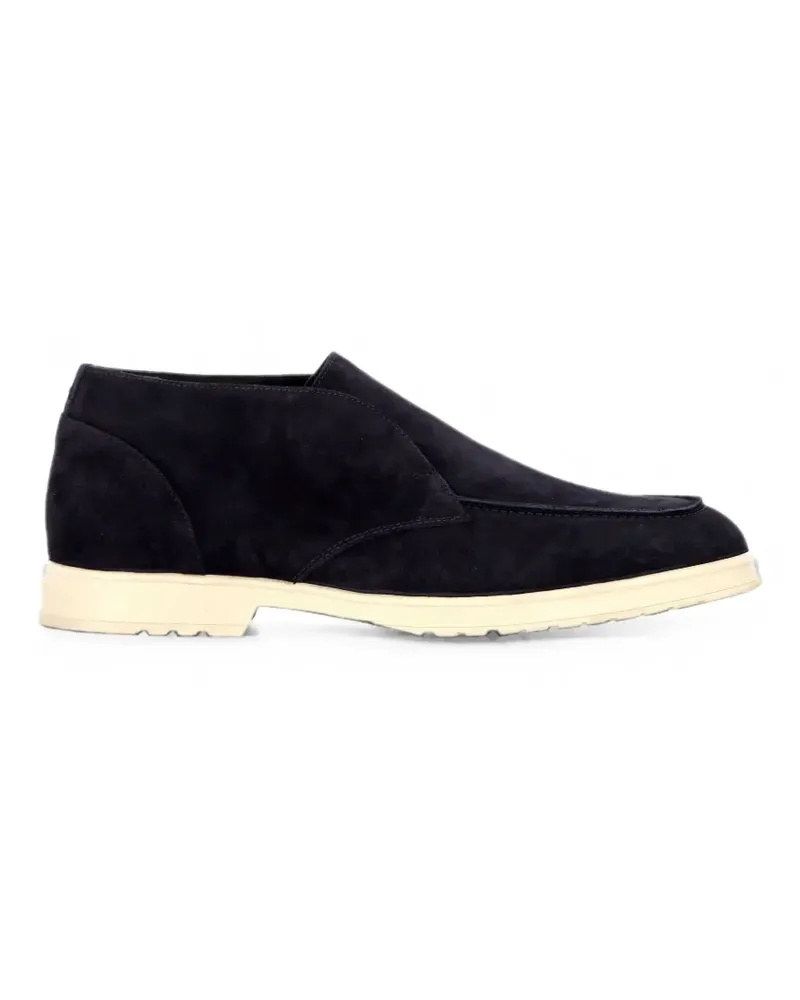 Doucal´s suede slip-on desert boots - Blau Blau