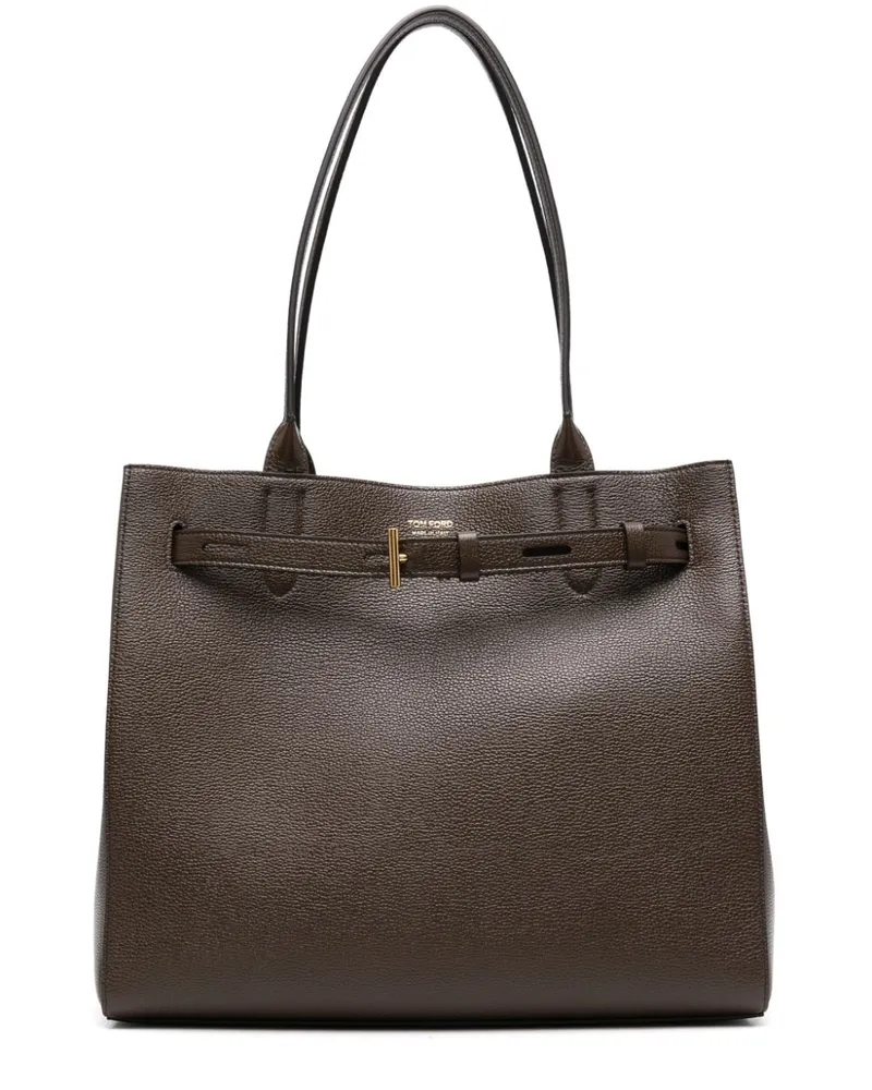 Tom Ford Mittelgroße Audrey Tote Bag - Braun Braun