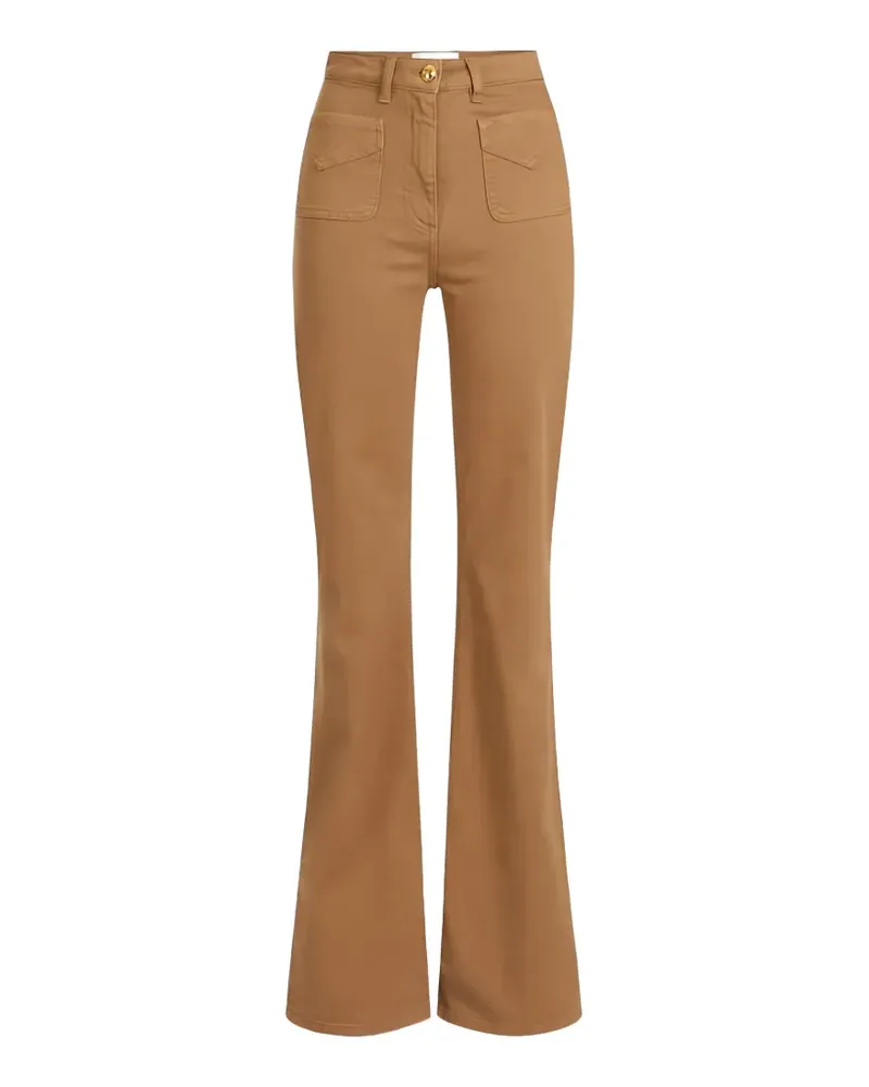 Elisabetta Franchi flared jeans - Braun Braun