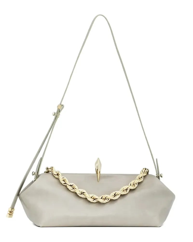 Benedetta Bruzziches La Petite Sophia Schultertasche - Grau Grau