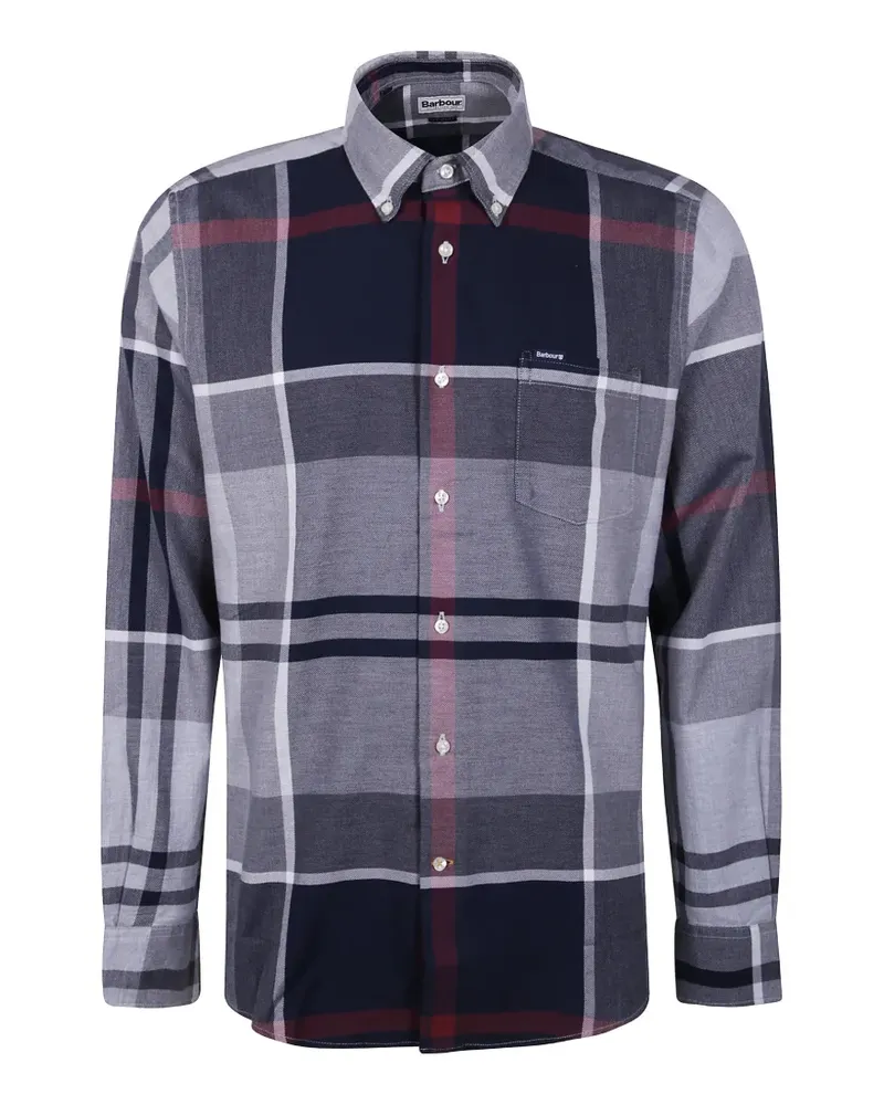 Barbour Dunoon check-pattern shirt - Grau Grau