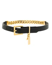 Coup De Coeur Choker mit Kette Schwarz