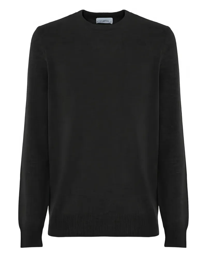 Malo Pullover mit rundem Ausschnitt - Schwarz Schwarz