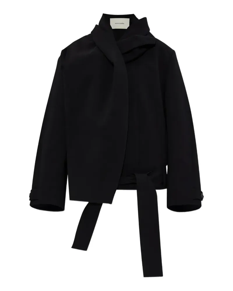 Entire Studios belted jacket - Schwarz Schwarz