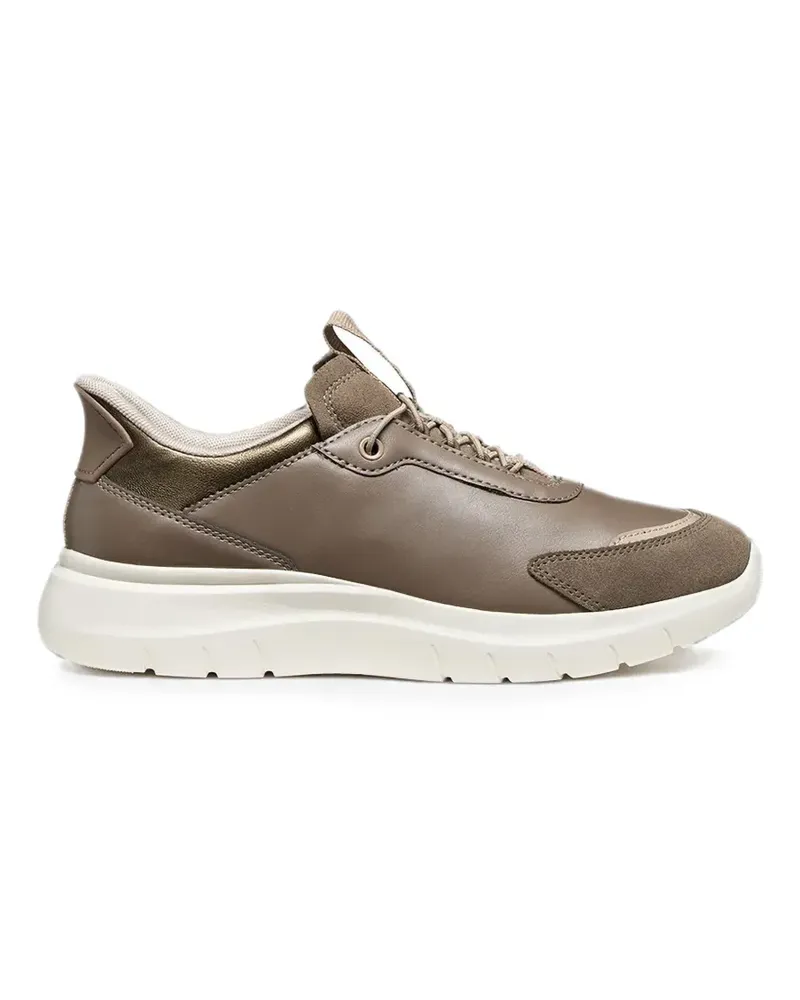 Geox Sneakers mit Einsätzen - Nude Nude