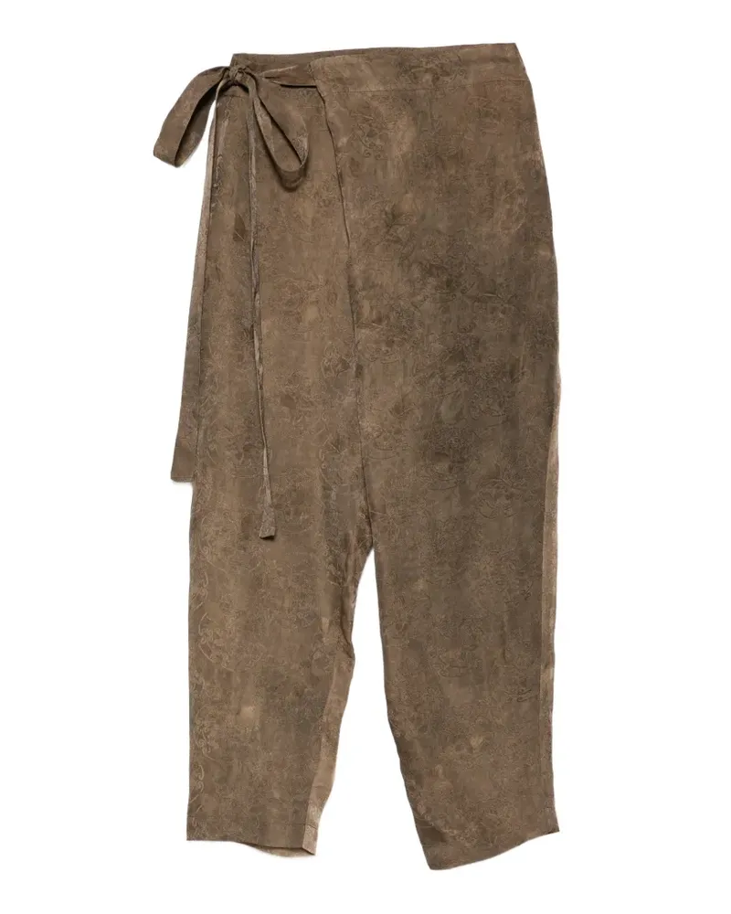 Uma Wang wrap trousers - Braun Braun