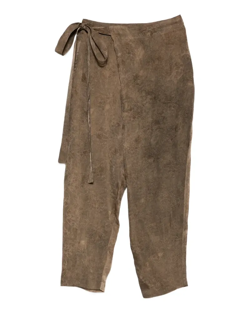 Uma Wang wrap trousers - Braun Braun
