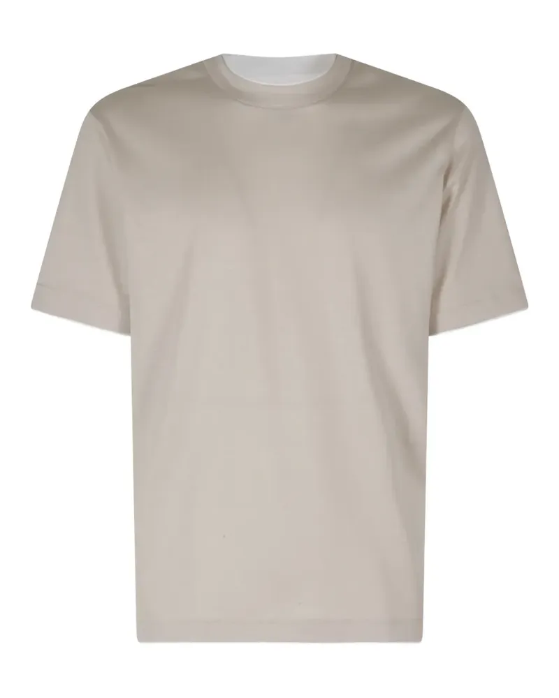 Eleventy T-Shirt im Layering-Look - Nude Nude