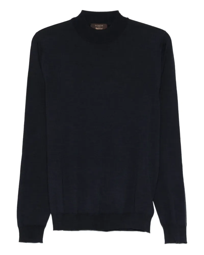 Zanone high-neck knitwear - Schwarz Schwarz