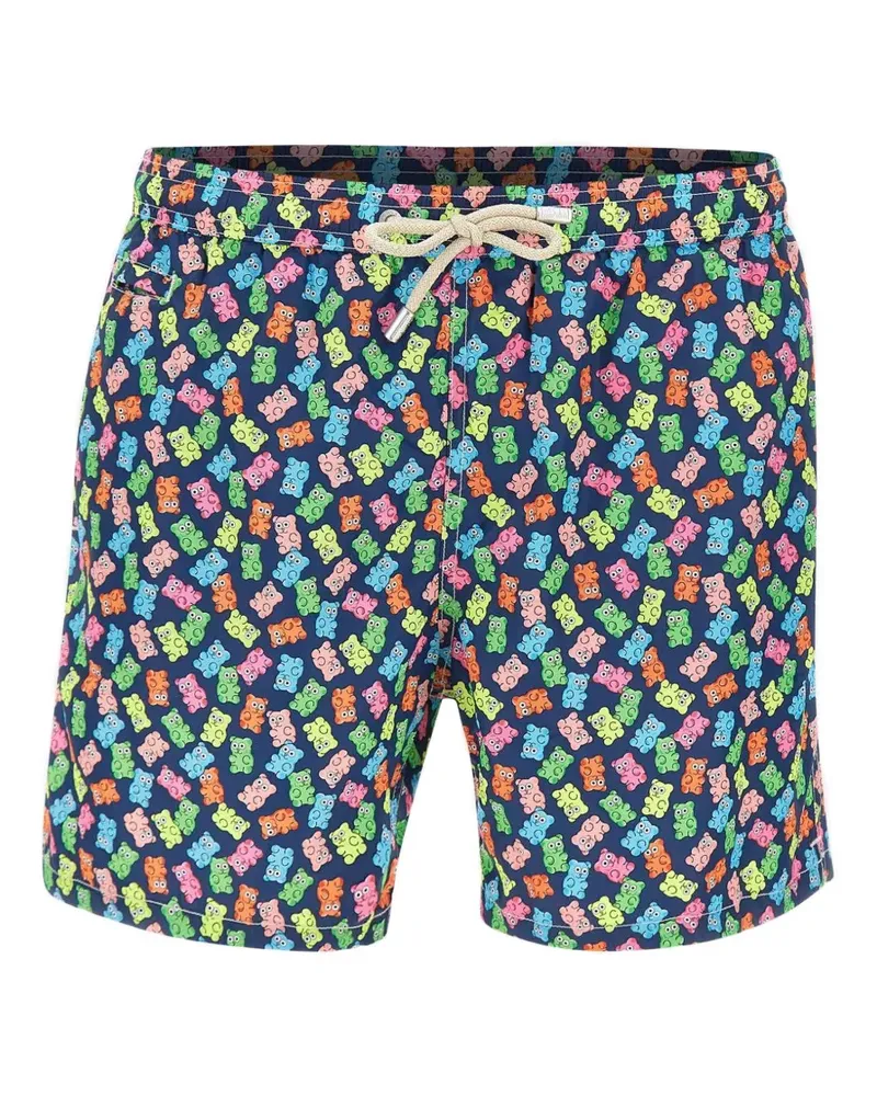 MC2 Saint Barth Lighting printed swim shorts - Blau Blau