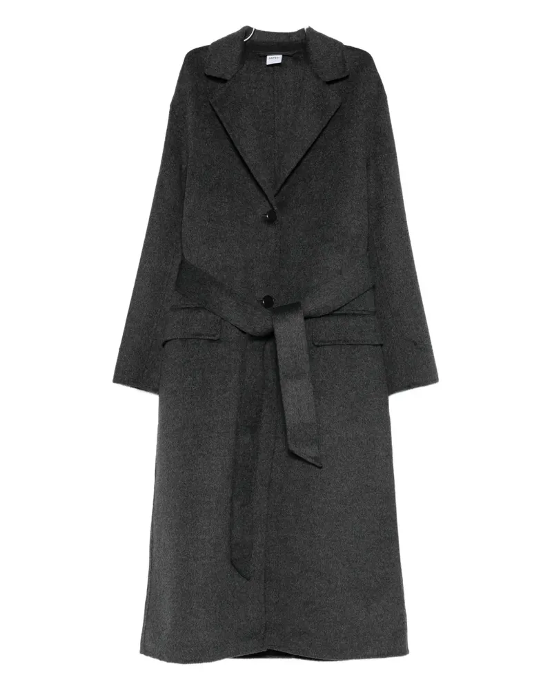 ASPESI belted coat - Grau Grau