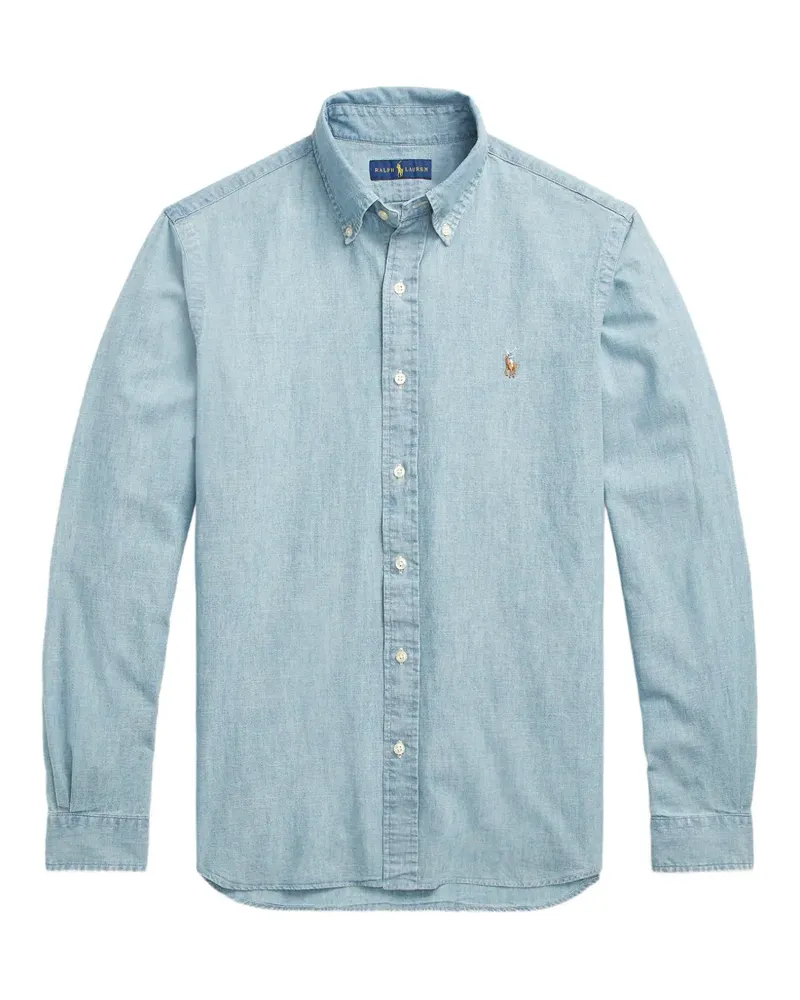 Ralph Lauren Hemd mit Logo - Blau Blau