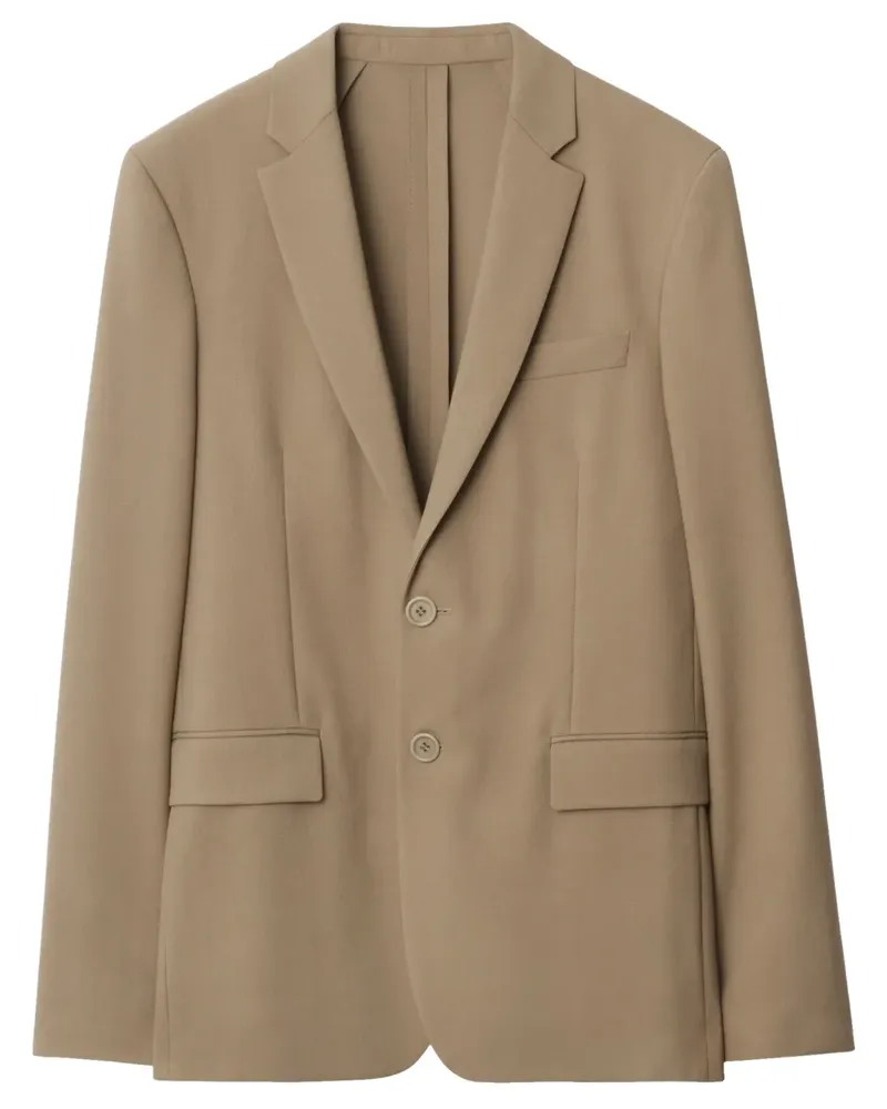 Burberry Klassische Wolljacke - Nude Nude
