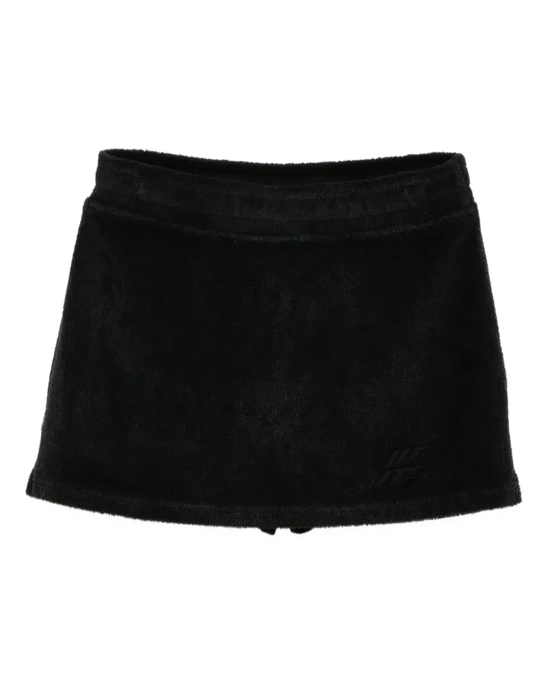 Alexander Wang Minirock mit Logo - Grau Grau