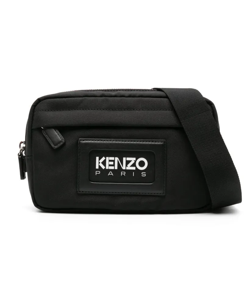 Kenzo Gürteltasche mit Logo-Prägung Schwarz