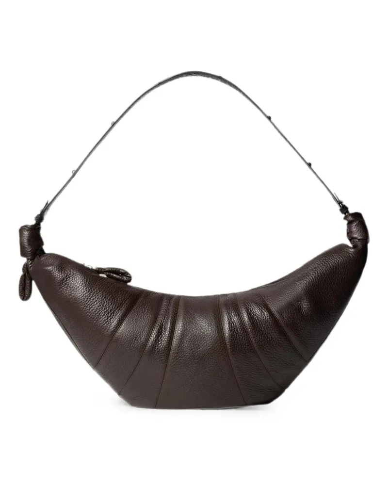 Christophe Lemaire Western Studs Croissant backpack - Braun Braun