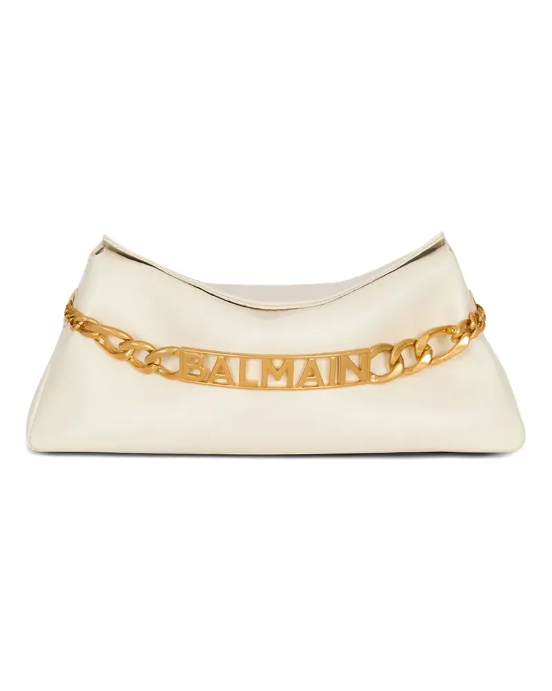 Balmain 1945 Schultertasche - Nude Nude
