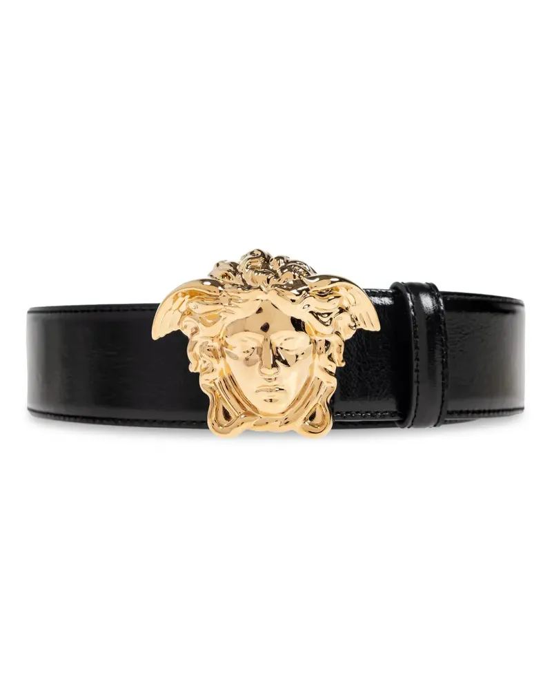 Versace La Medusa Gürtel - Schwarz Schwarz
